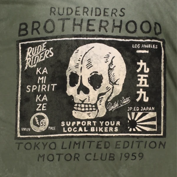 Rude Riders T-Shirt Uomo Brotherhood Limited Ed Moda