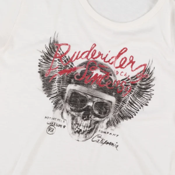 Rude Riders T-Shirt Uomo Skull Helmet Limited Ed 2025