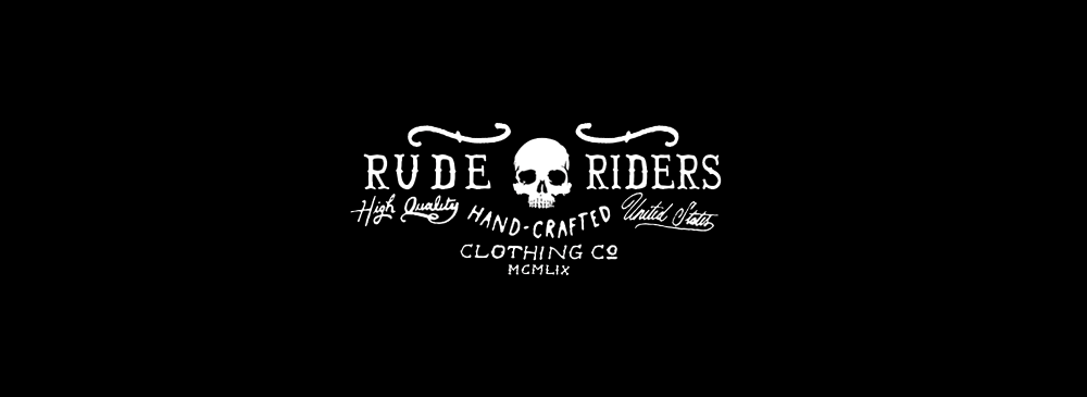 Rude Riders Guanti moto in pelle Bones Black Soddisfazione Garantita