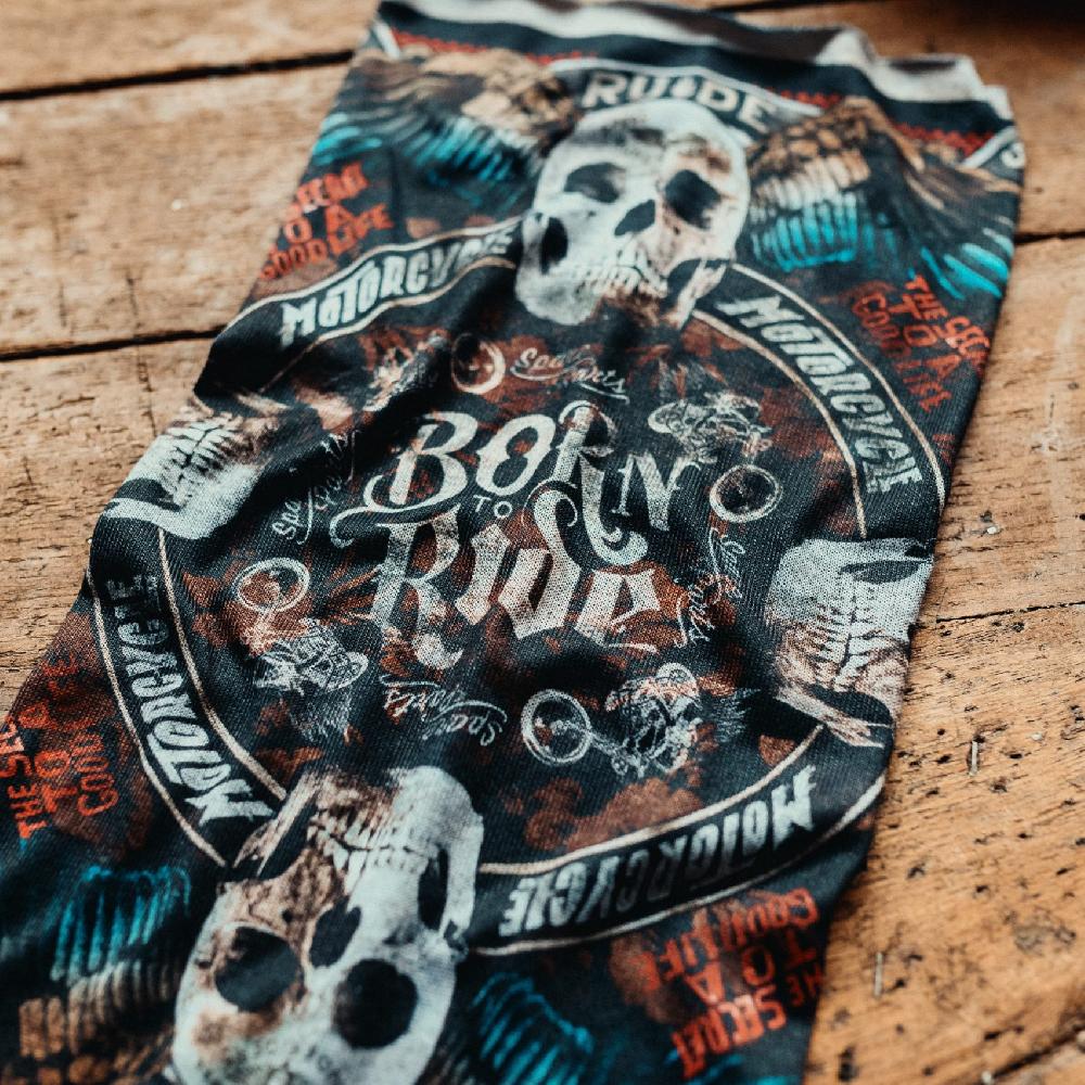 Rude Riders Tube Flying Skull Promozione Limitata