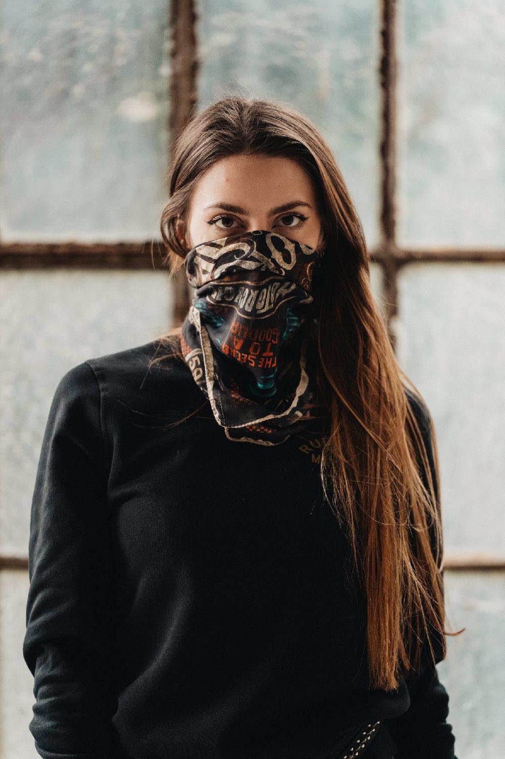 Rude Riders Bandana Flying Skull Vendita Economica