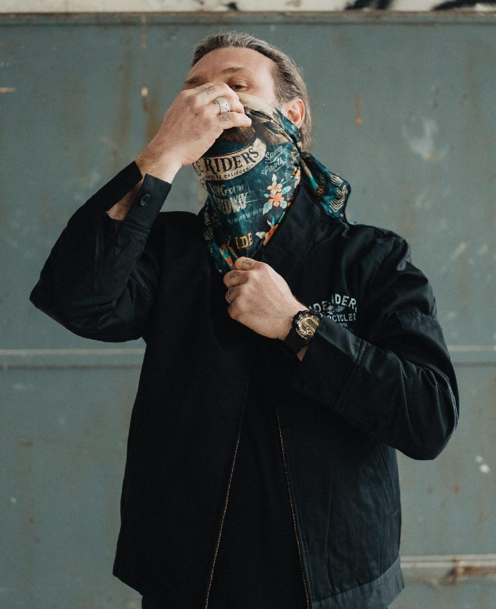 Rude Riders Bandana Tropical King Saldi Di Fabbrica