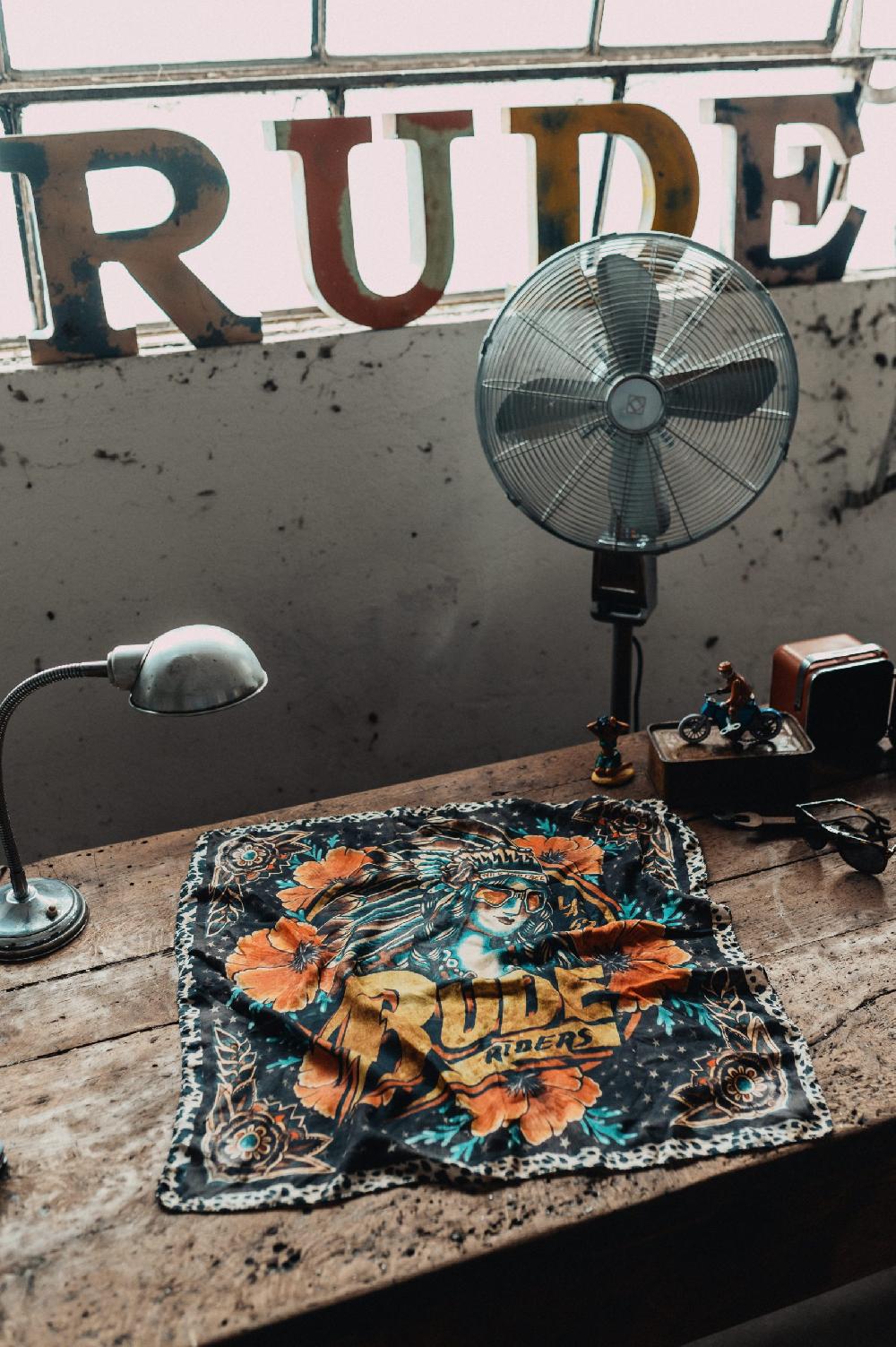 Rude Riders Bandana Black Indian Vendite Flash