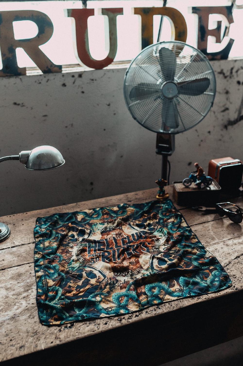 Rude Riders Bandana Hell Club Nuova
