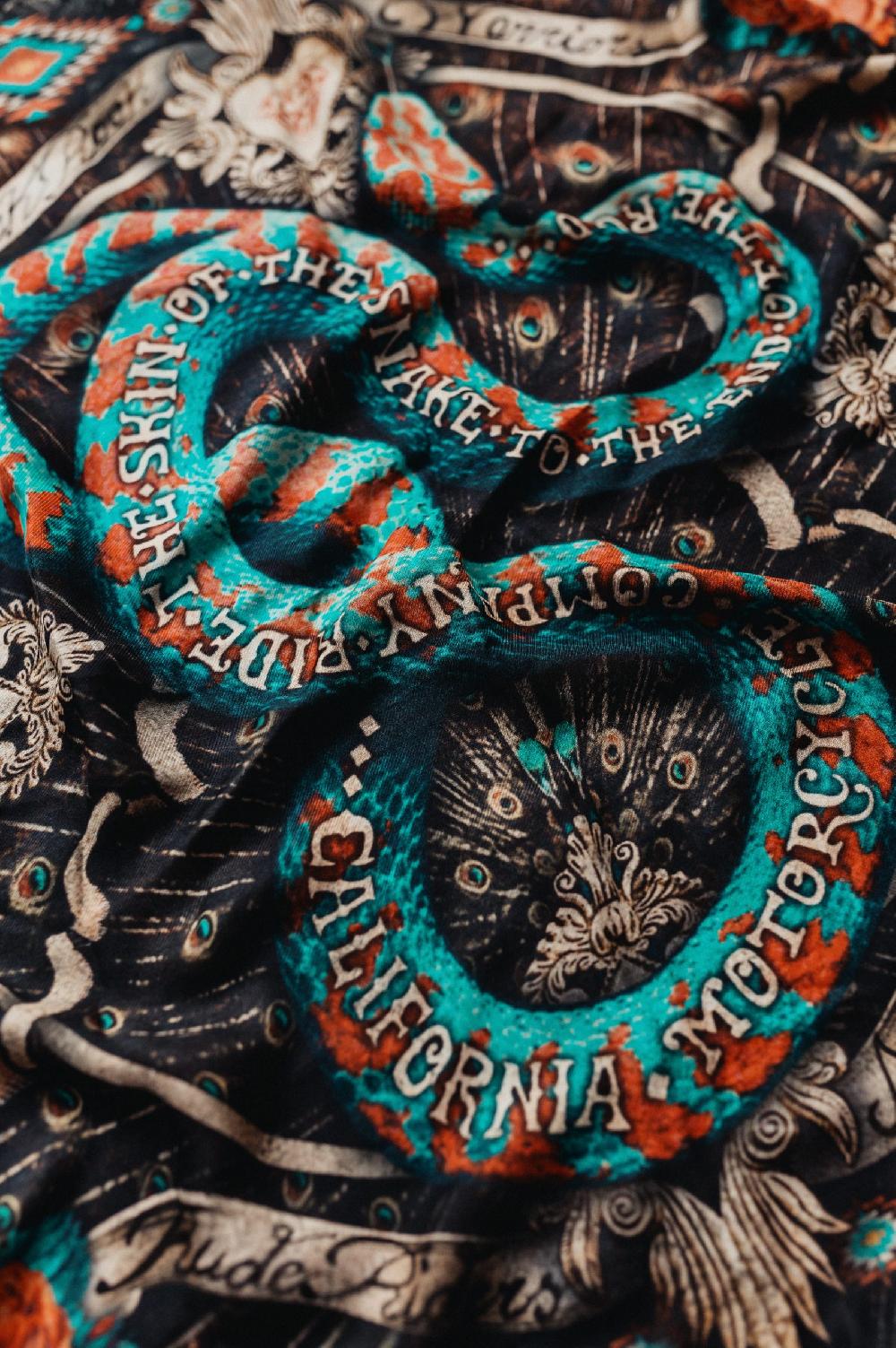 Rude Riders Bandana Snake Italy