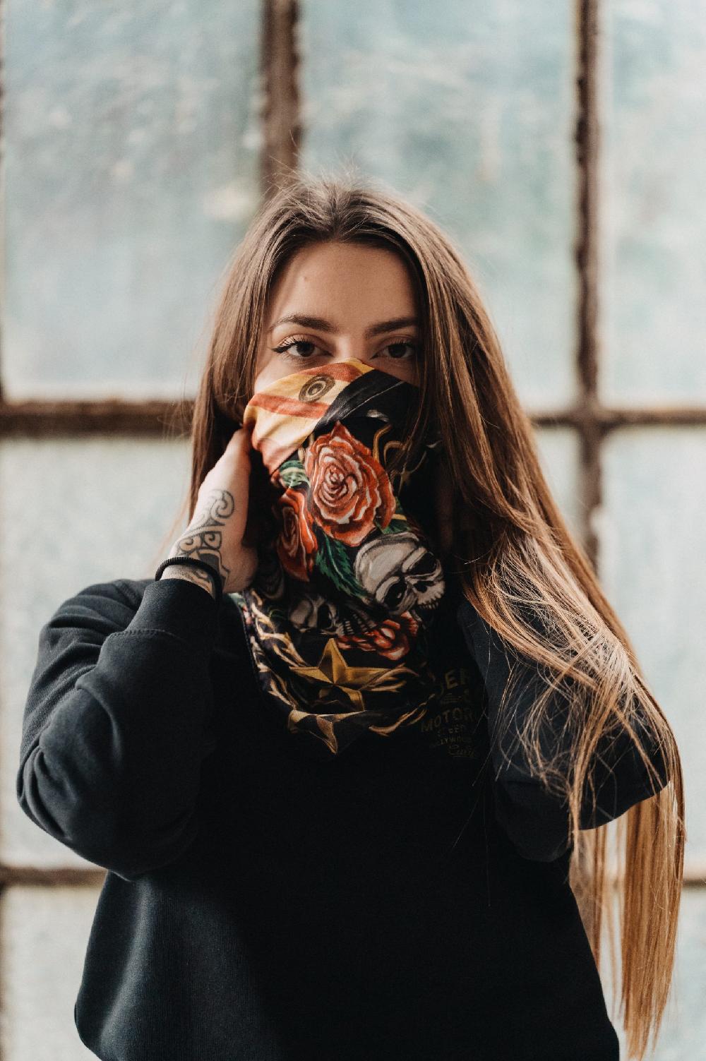 Rude Riders Bandana West Coast Icon Spedizione Gratuita