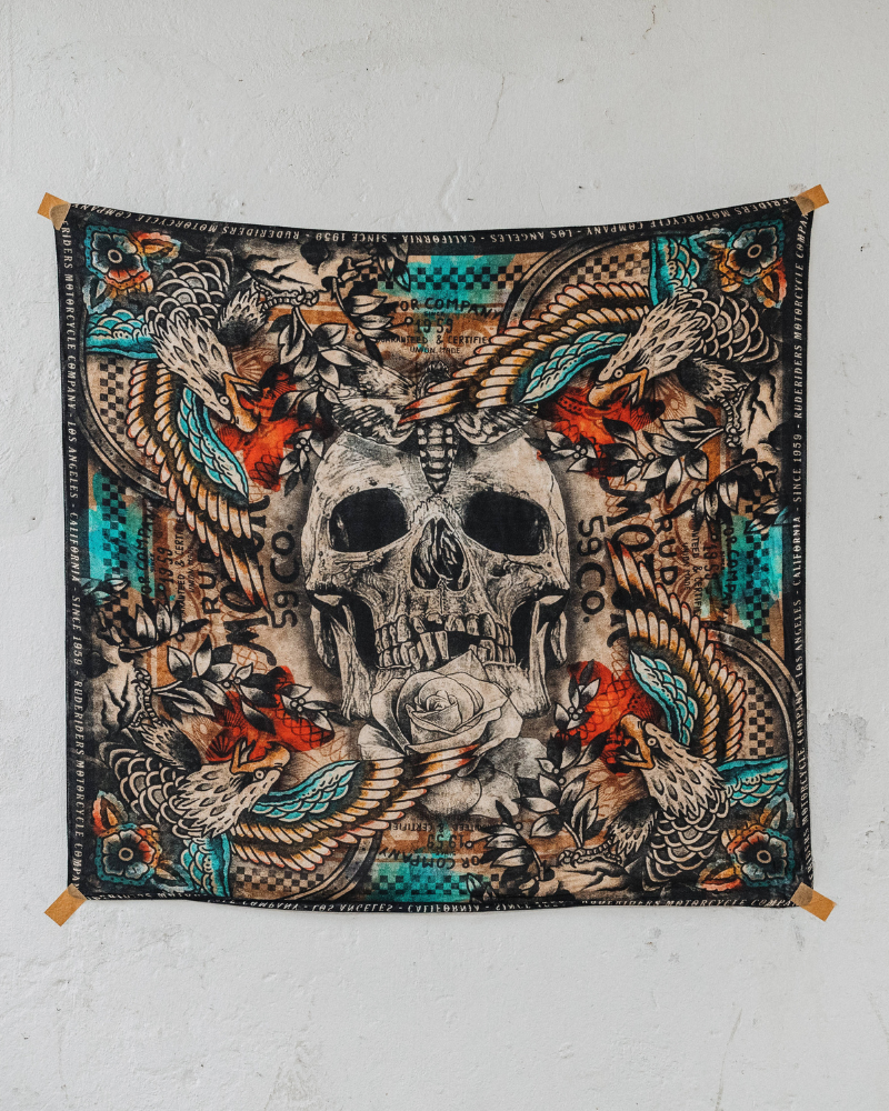 Rude Riders Foulard Skull & Eagle Negozi Online
