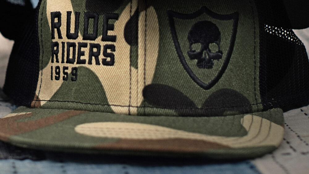Rude Riders Cap Snap Shield In Linea