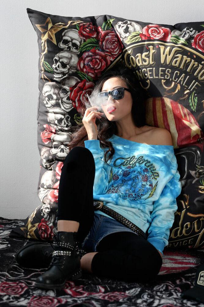 Rude Riders Felpa Donna California Convenienza