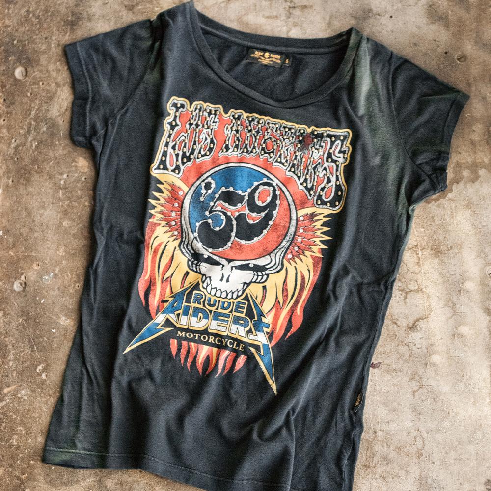 Rude Riders T-Shirt Donna 59 RR Presa