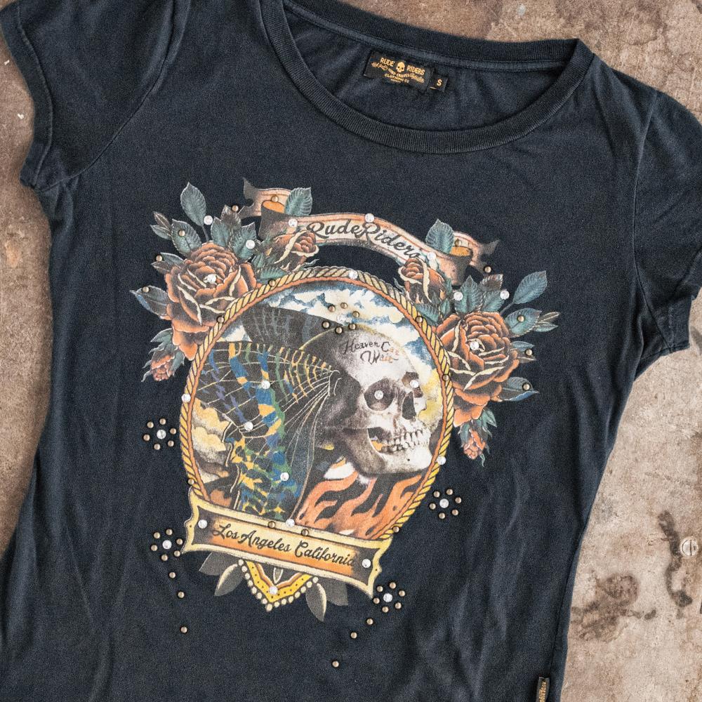 Rude Riders T-Shirt Donna Rock Offerta