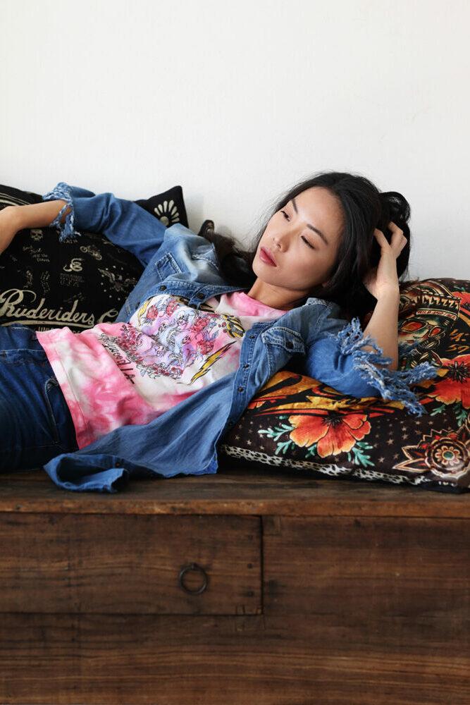 Rude Riders T-Shirt Donna California Online