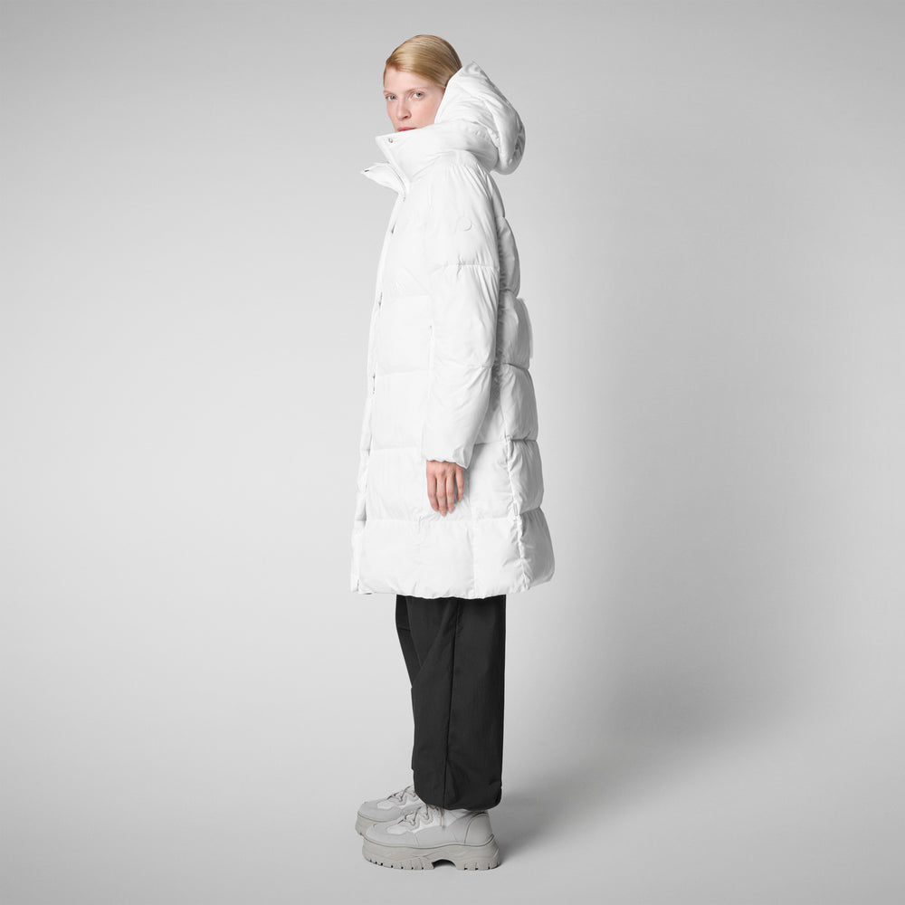 Save the duck PIUMINO ANIMAL FREE DONNA SIBYL WHITE Saldi