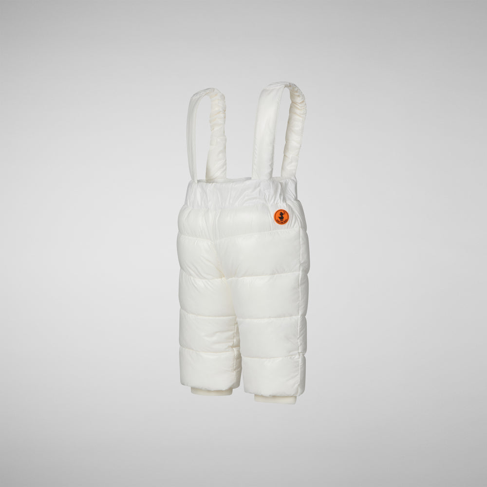 Save the duck SALOPETTE NEONATO ULMI IN OFF WHITE Saldi Di Fabbrica