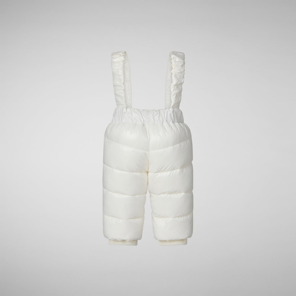 Save the duck SALOPETTE NEONATO ULMI IN OFF WHITE Saldi Di Fabbrica