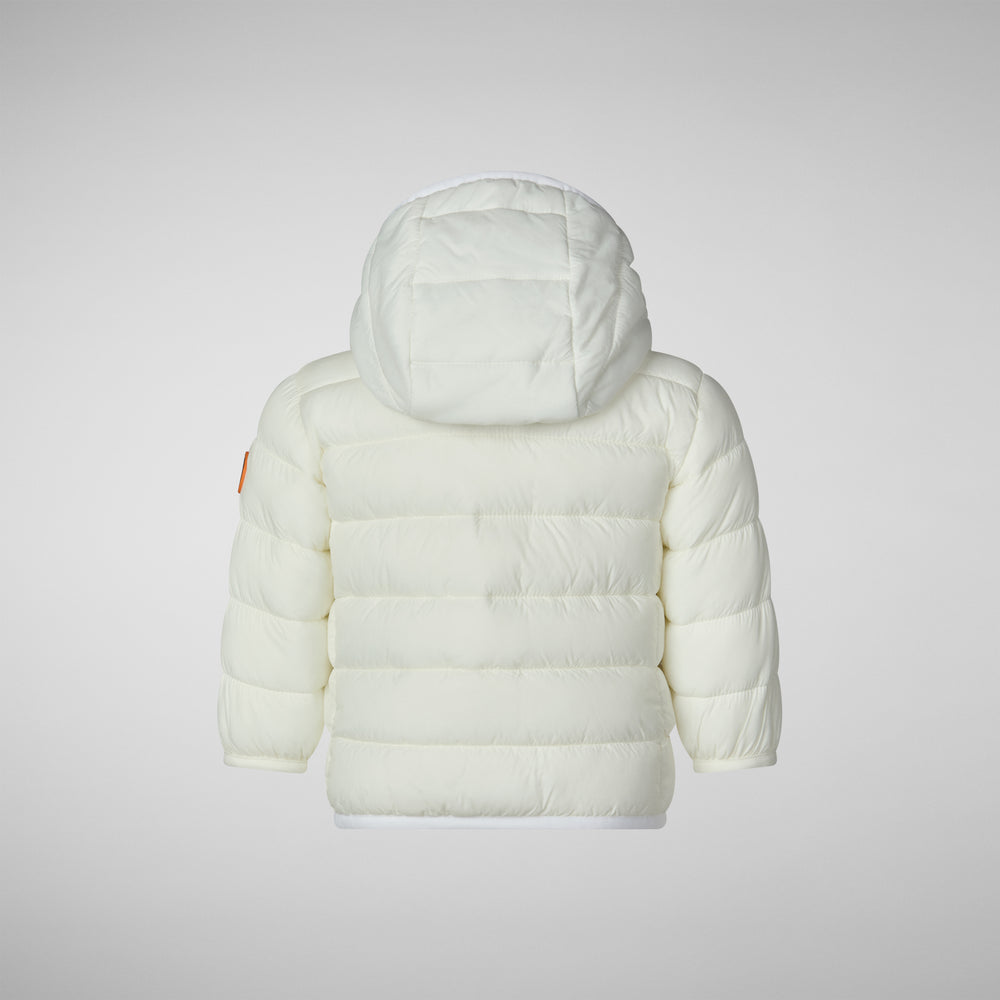 Save the duck PIUMINO ANIMAL FREE UNISEX WALLY BIANCO Negozio