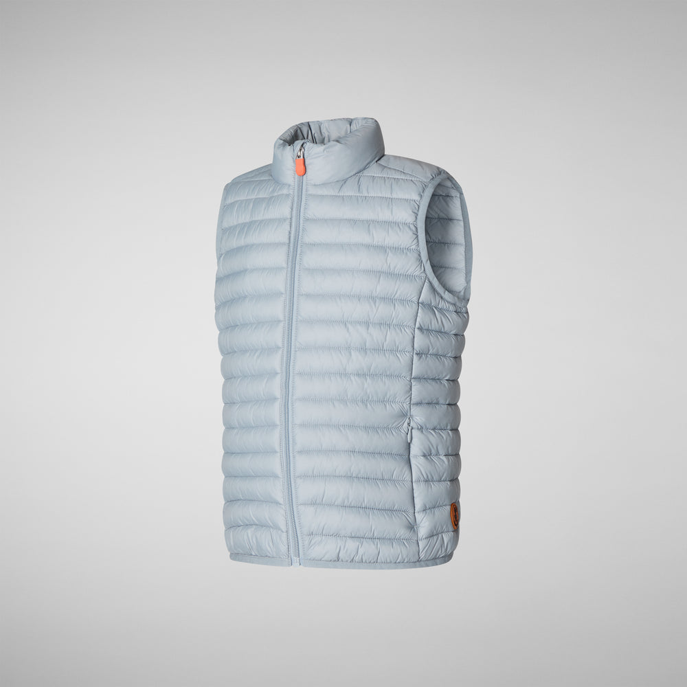 Save the duck Gilet imbottito unisex bambino Dolin grigio ardesia chiaro 2025