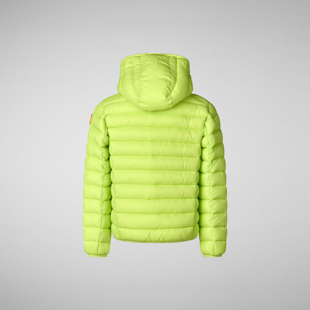 Save the duck PIUMINO ANIMAL FREE BAMBINO DONY VERDE LIME Prezzo Ridotto