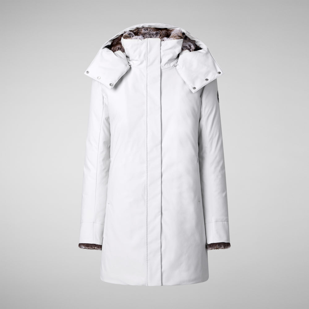 Save the duck PARKA DONNA CON CAPPUCCIO SAMANTAH GRIGIO NEBBIA Acquista Ora