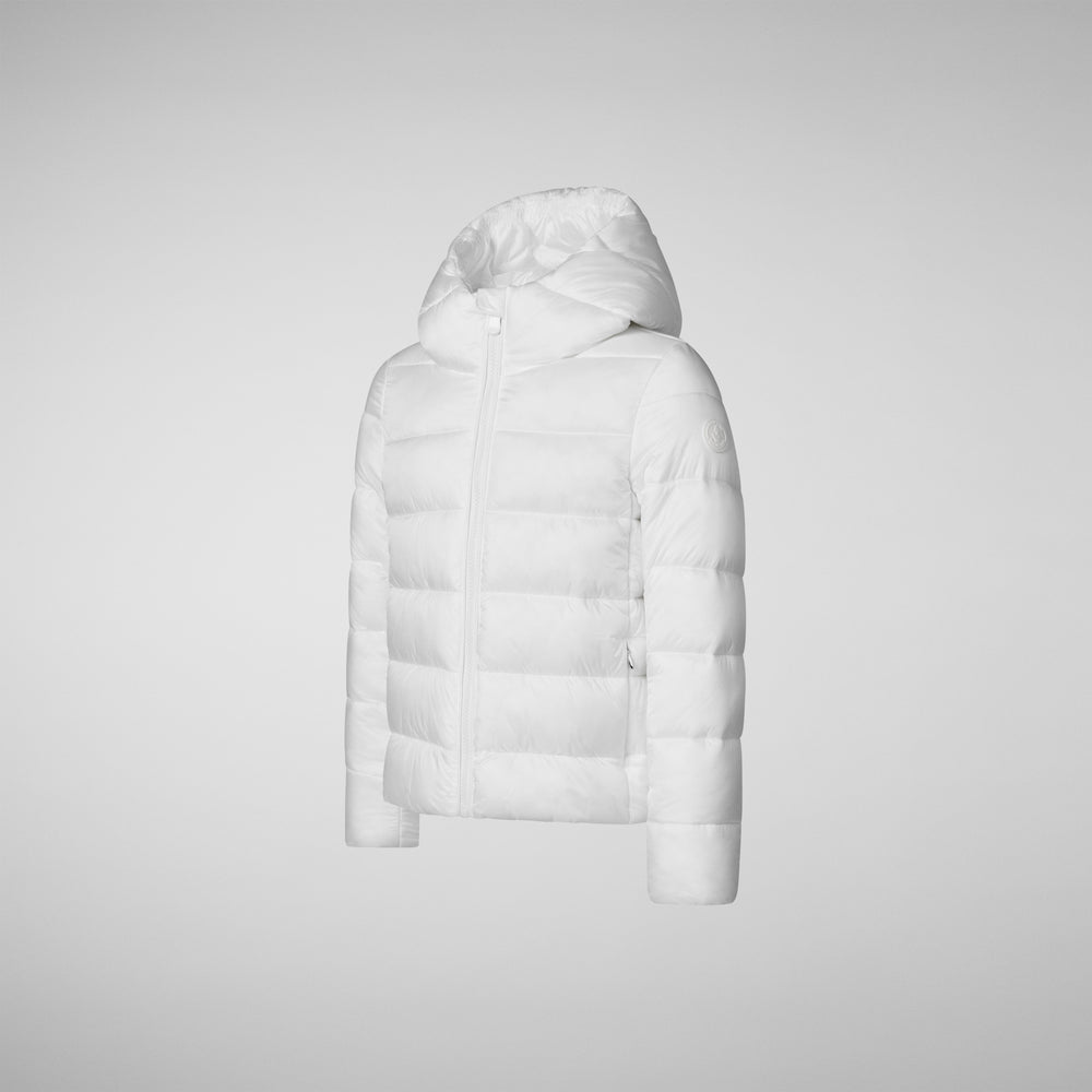 Save the duck PIUMINO ANIMAL FREE BAMBINA BIBI WHITE Offerta