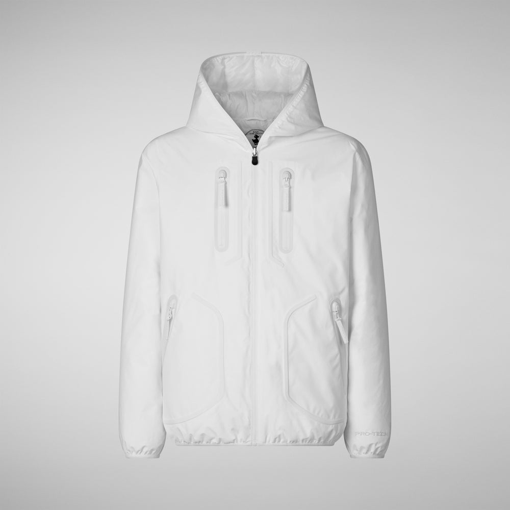 Save the duck PARKA UOMO BENEDICT IN WHITE Negozio