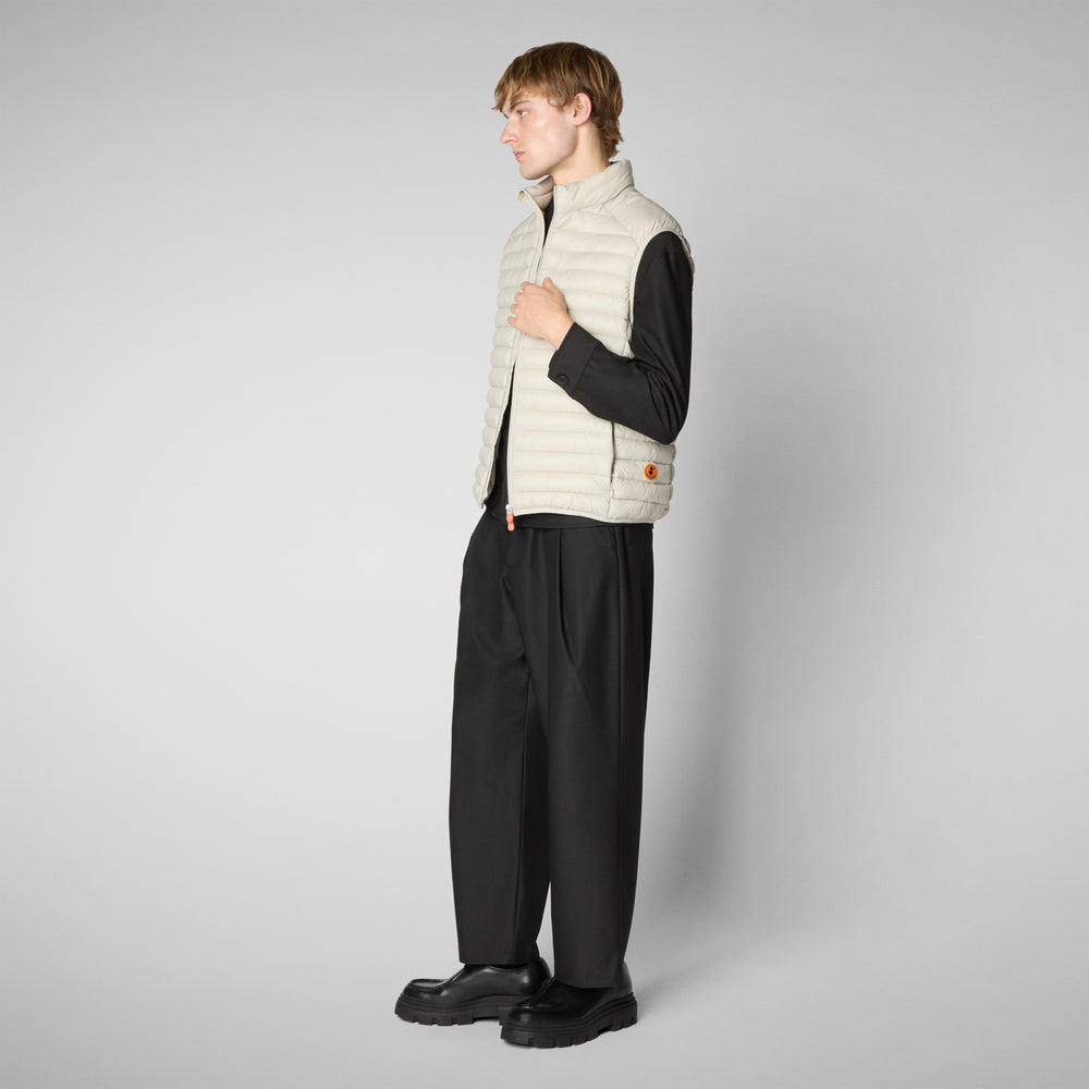 Save the duck Gilet imbottito uomo Adam Beige chiaro Nuova