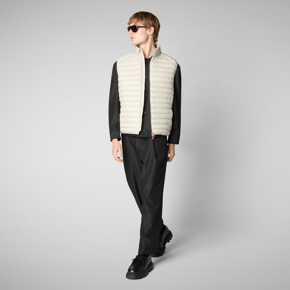 Save the duck Gilet imbottito uomo Adam Beige chiaro Nuova