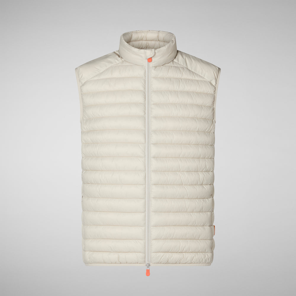 Save the duck Gilet imbottito uomo Adam Beige chiaro Nuova