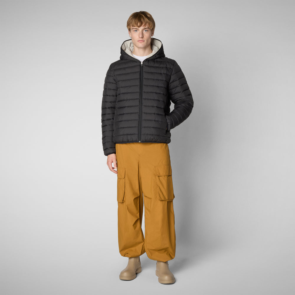 Save the duck Piumino animal free uomo EZRA RAINY BEIGE 2025
