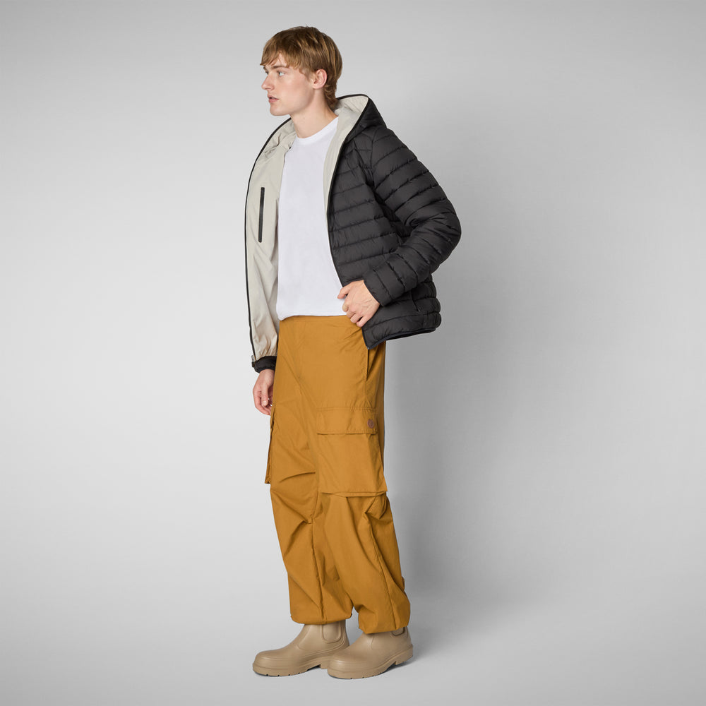 Save the duck Piumino animal free uomo EZRA RAINY BEIGE 2025