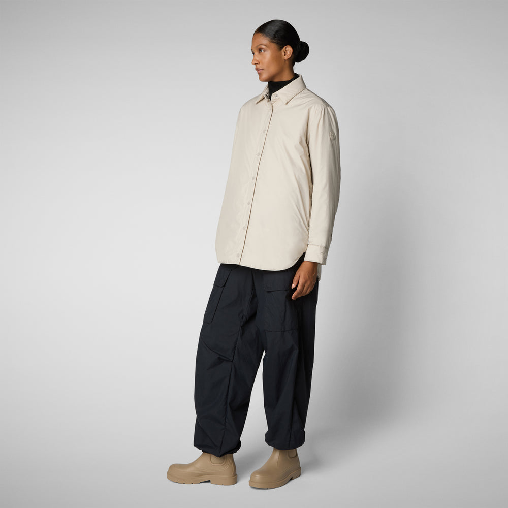 Save the duck GIACCA DONNA AMARILLIS RAINY BEIGE Vendita