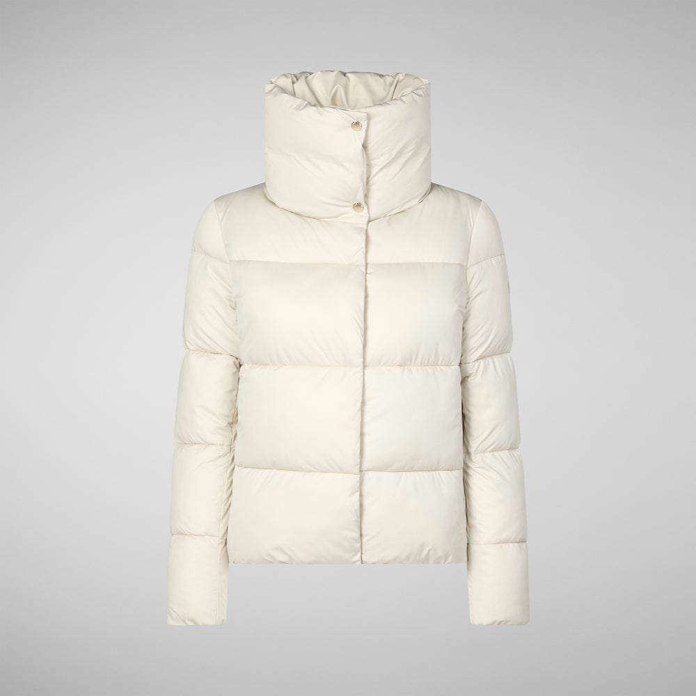 Save the duck PIUMINO ANIMAL FREE DONNA FELICITY BEIGE Acquista Ora