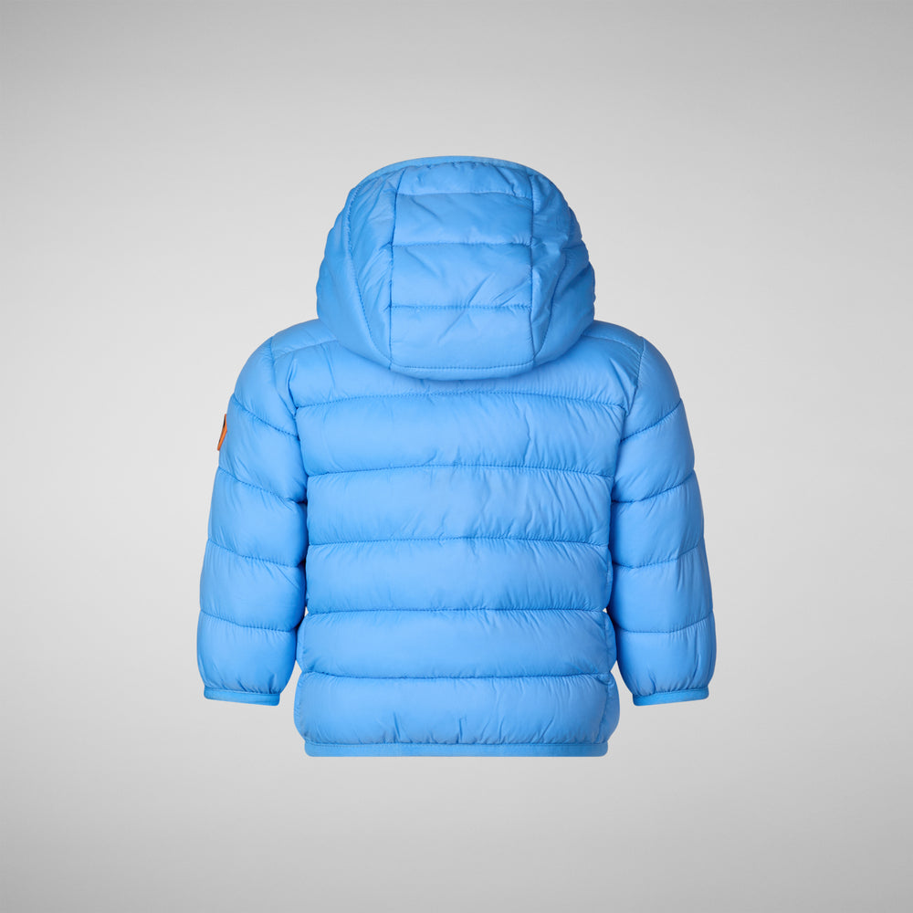 Save the duck PIUMINO ANIMAL FREE UNISEX WALLY BLU CERULEO Economico