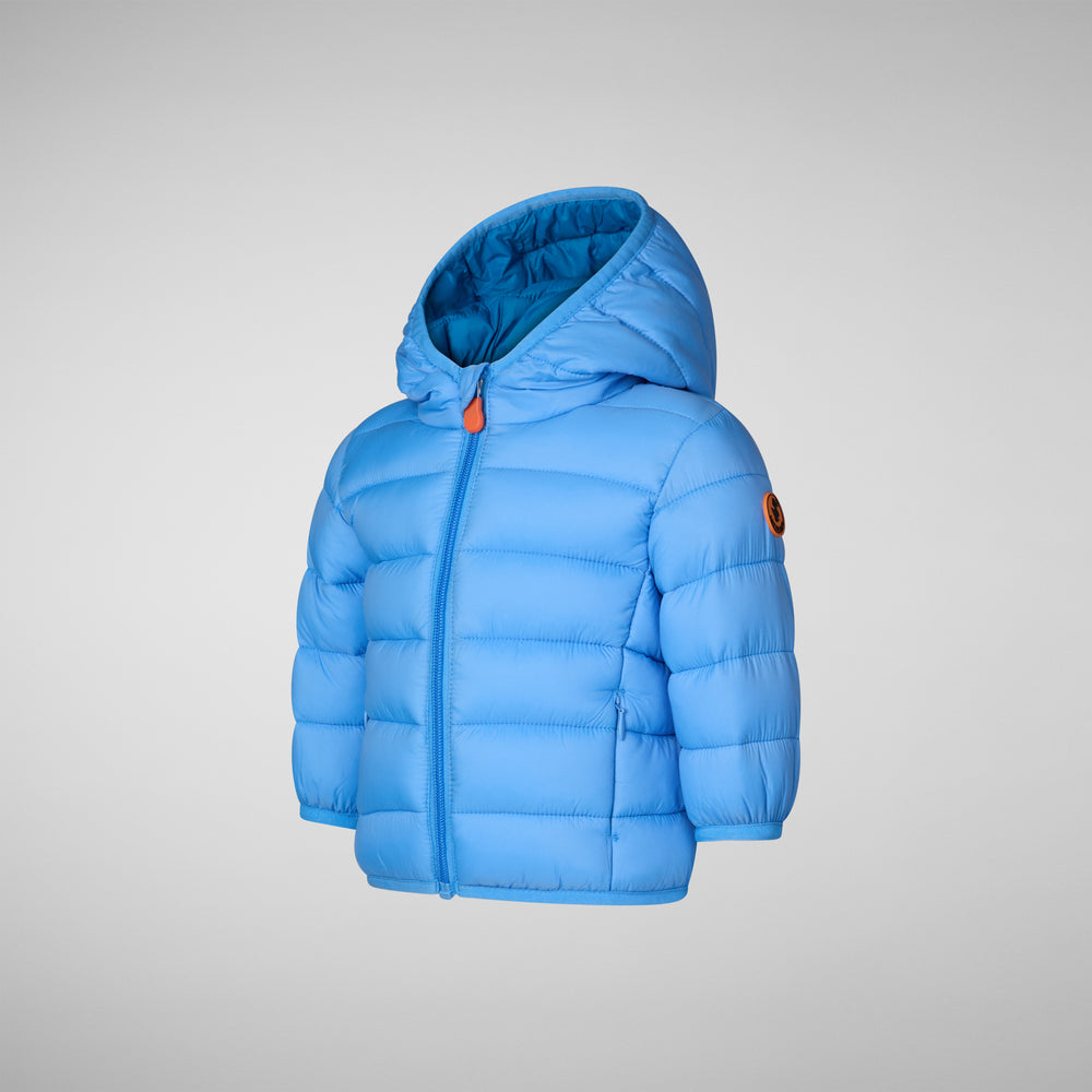 Save the duck PIUMINO ANIMAL FREE UNISEX WALLY BLU CERULEO Economico