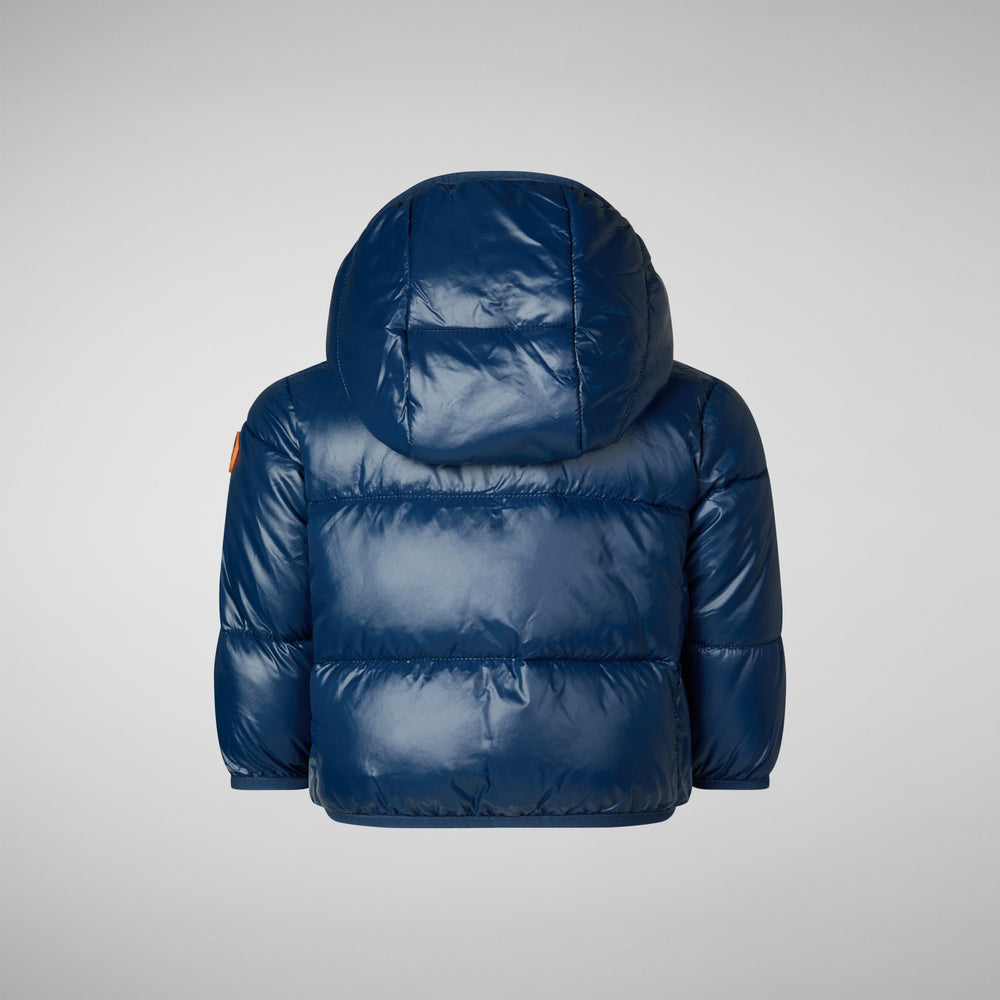 Save the duck UNISEX PIUMINO ANIMAL FREE JODY INK BLU In Vendita