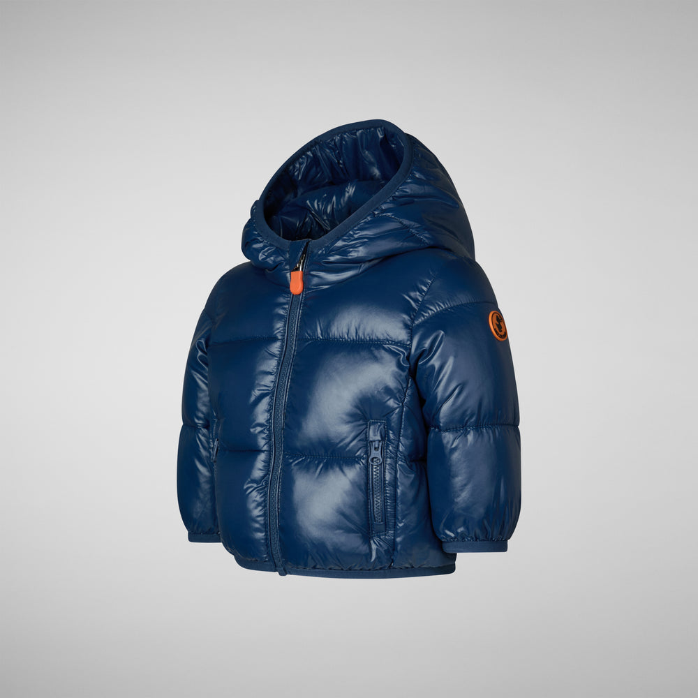 Save the duck UNISEX PIUMINO ANIMAL FREE JODY INK BLU In Vendita