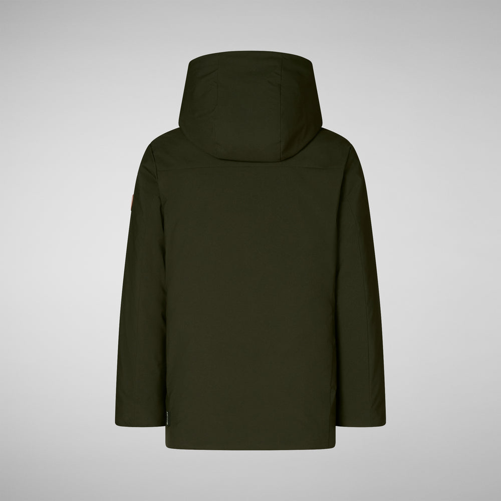 Save the duck PARKA CON CAPPUCCIO BAMBINO ALBI VERDE I Più Venduti