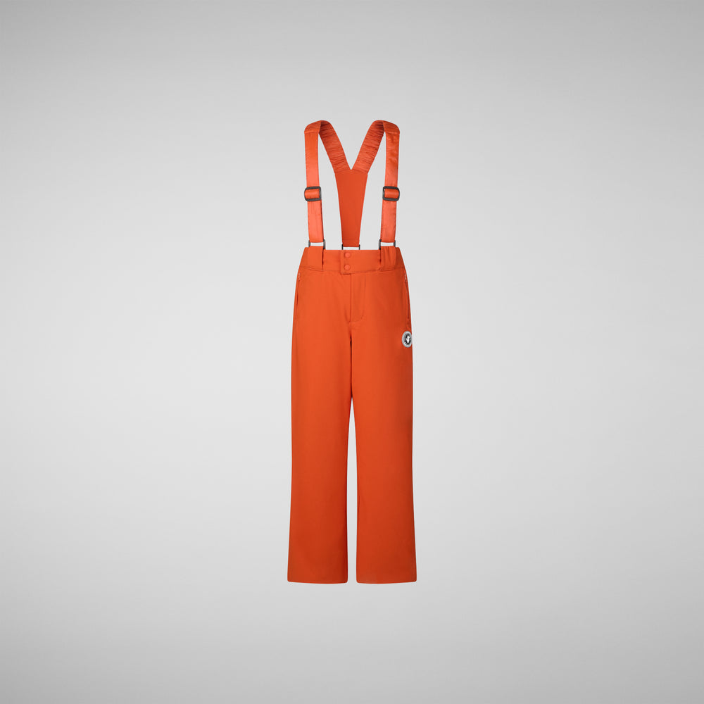 Save the duck PANTALONI UNISEX BAMBINO CYCAS IN MAPLE ORANGE Vendite Flash
