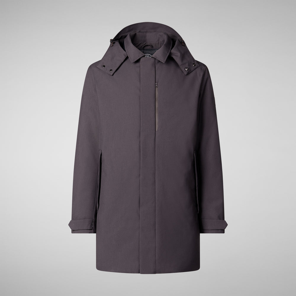 Save the duck PIUMINO ANIMAL FREE UOMO SAM CHARCOAL GREY In Linea