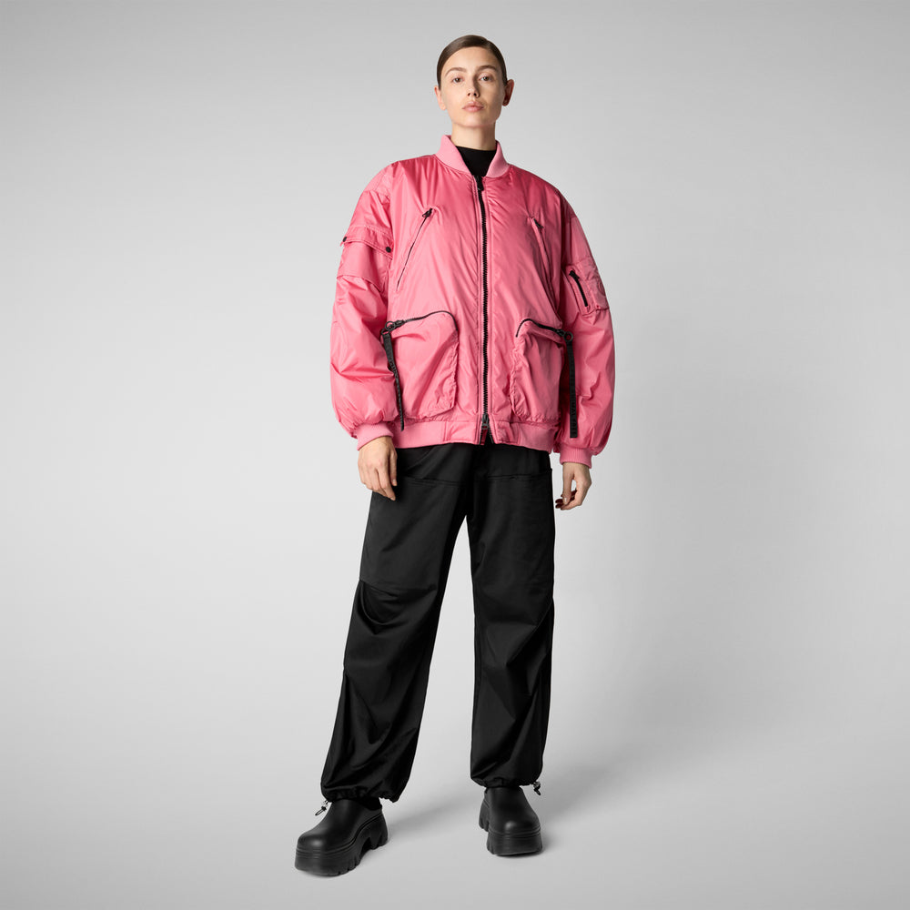 Save the duck Giacca bomber unisex Usher rosa Nuovo