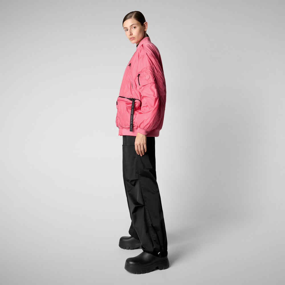 Save the duck Giacca bomber unisex Usher rosa Nuovo