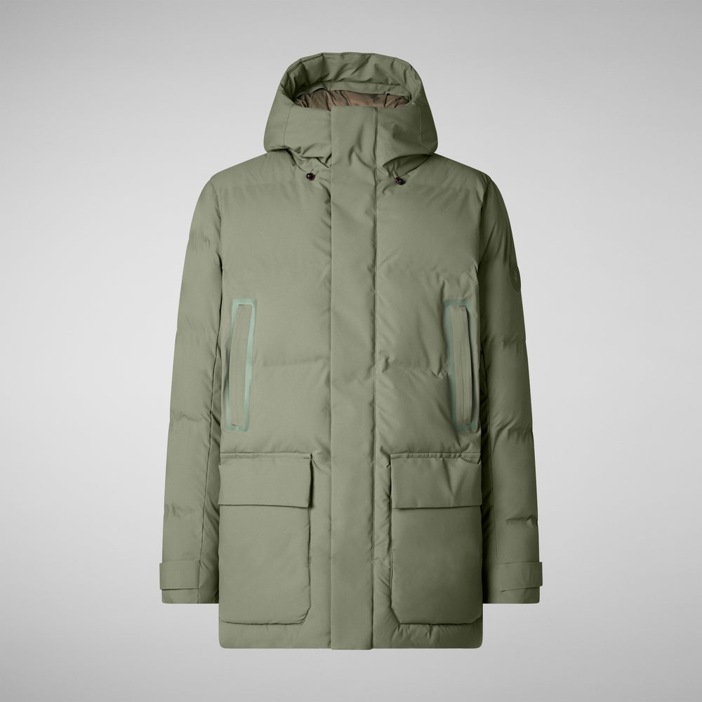 Save the duck PARKA UOMO QUINLAN IN SWAMP GREEN Limitato a 3 giorni
