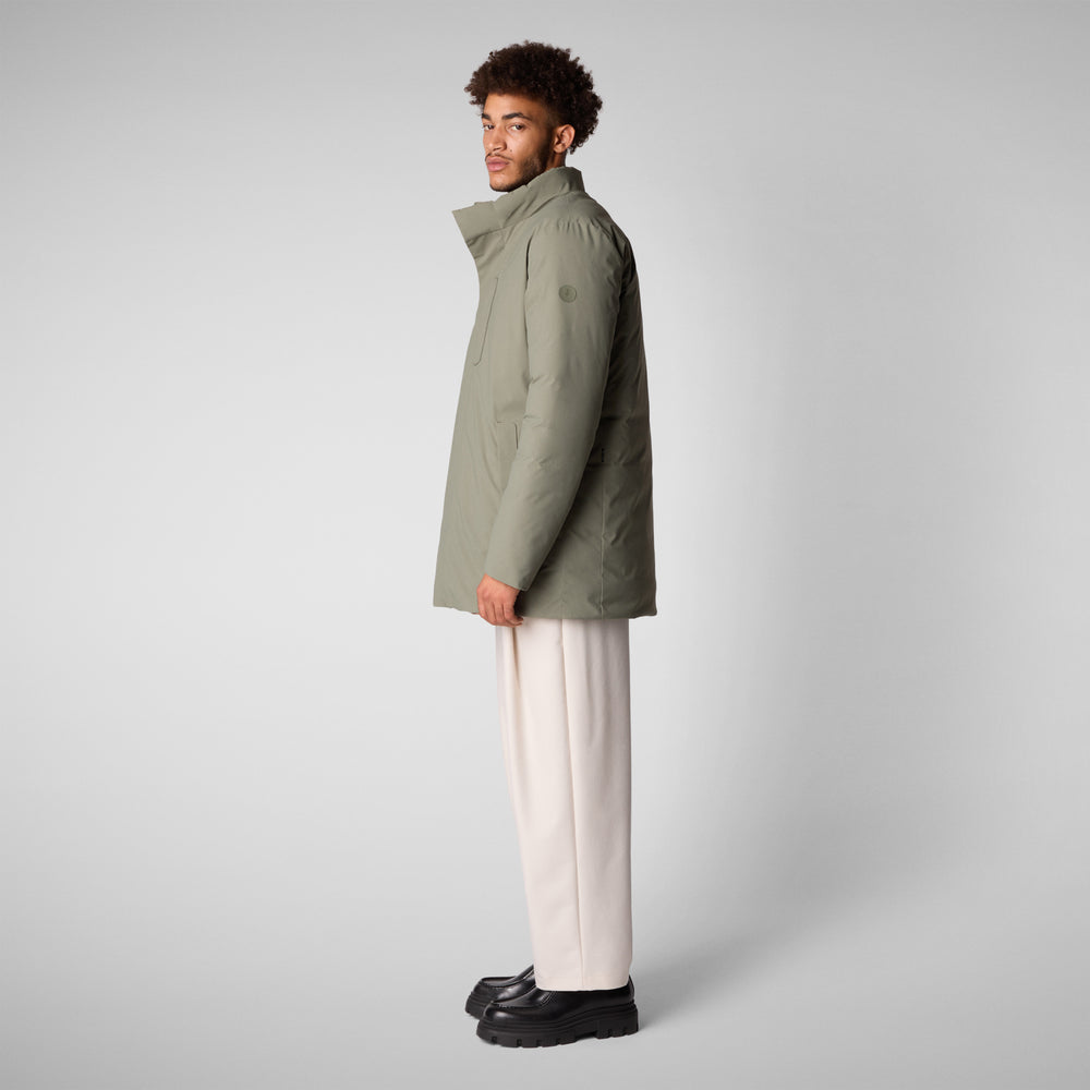 Save the duck PARKA UOMO SESLE IN SWAMP GREEN Promozione