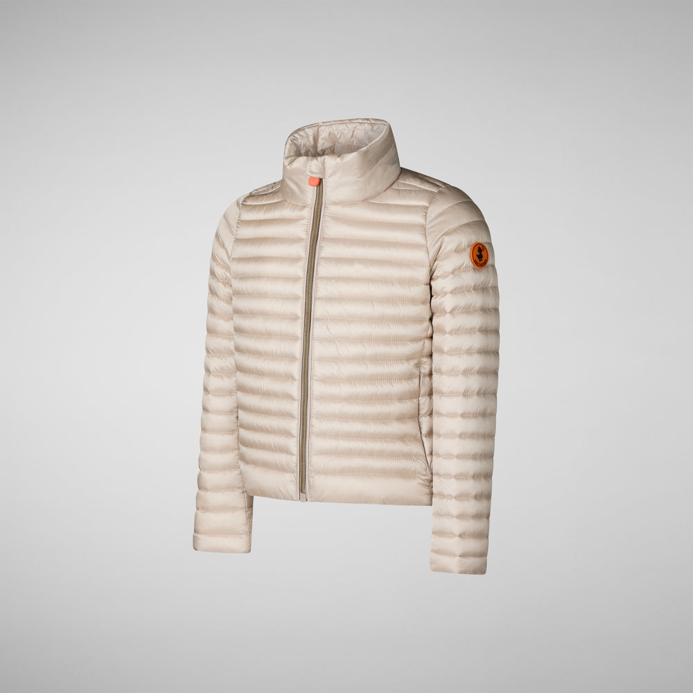 Save the duck Giacca bambina Aya beige sabbia Consegna Veloce