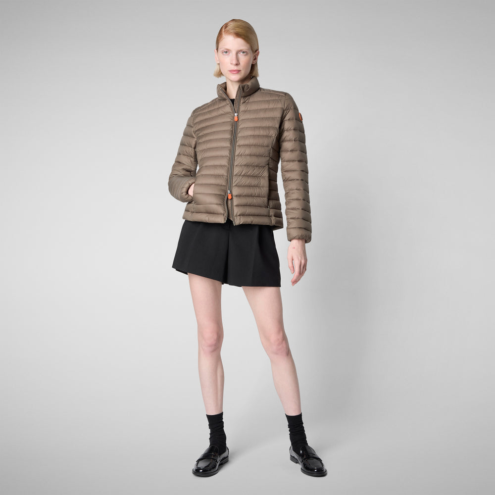 Save the duck GIACCA DONNA CARLY GRIGIO FANGO Offerte