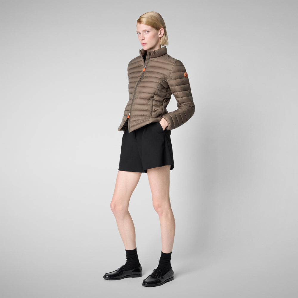 Save the duck GIACCA DONNA CARLY GRIGIO FANGO Offerte