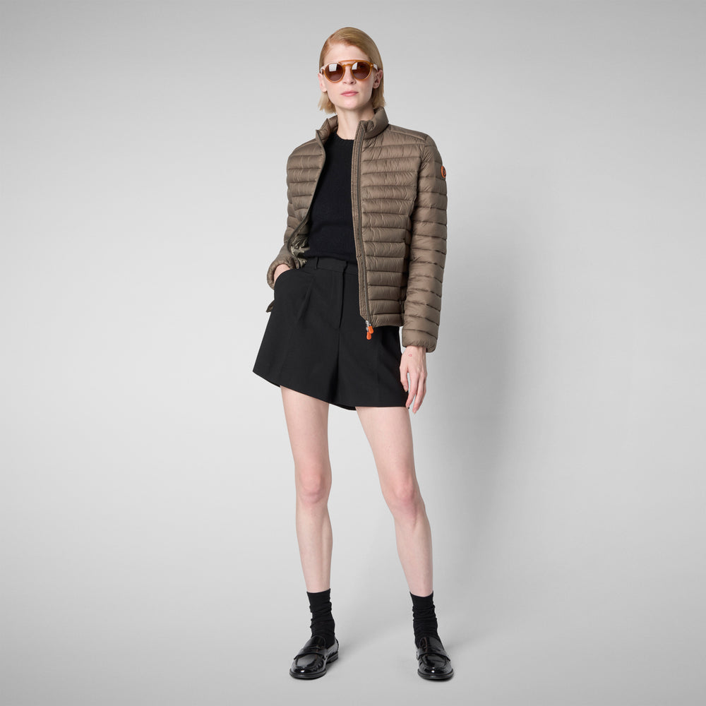 Save the duck GIACCA DONNA CARLY GRIGIO FANGO Offerte