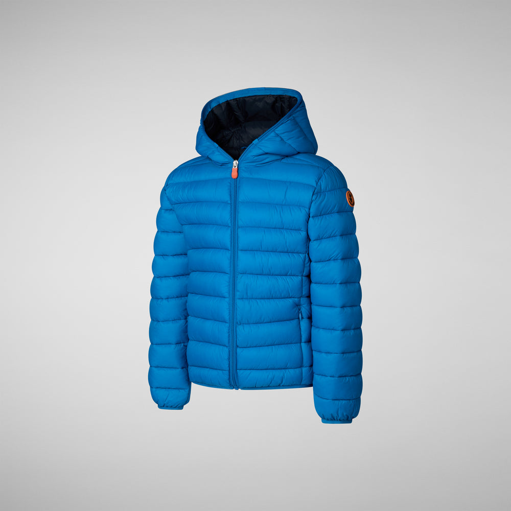 Save the duck PIUMINO ANIMAL FREE BAMBINO DONY BLU MIRTILLO Negozio