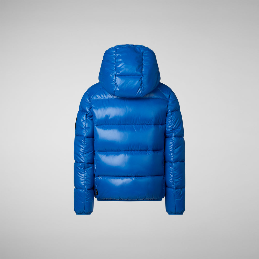Save the duck PIUMINO ANIMAL FREE BAMBINO ARTIE BLU MIRTILLO Nuova
