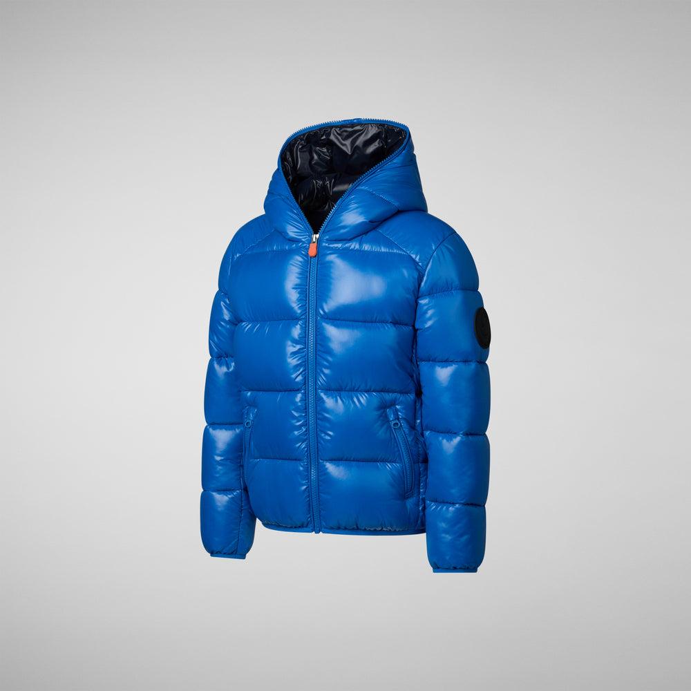Save the duck PIUMINO ANIMAL FREE BAMBINO ARTIE BLU MIRTILLO Nuova